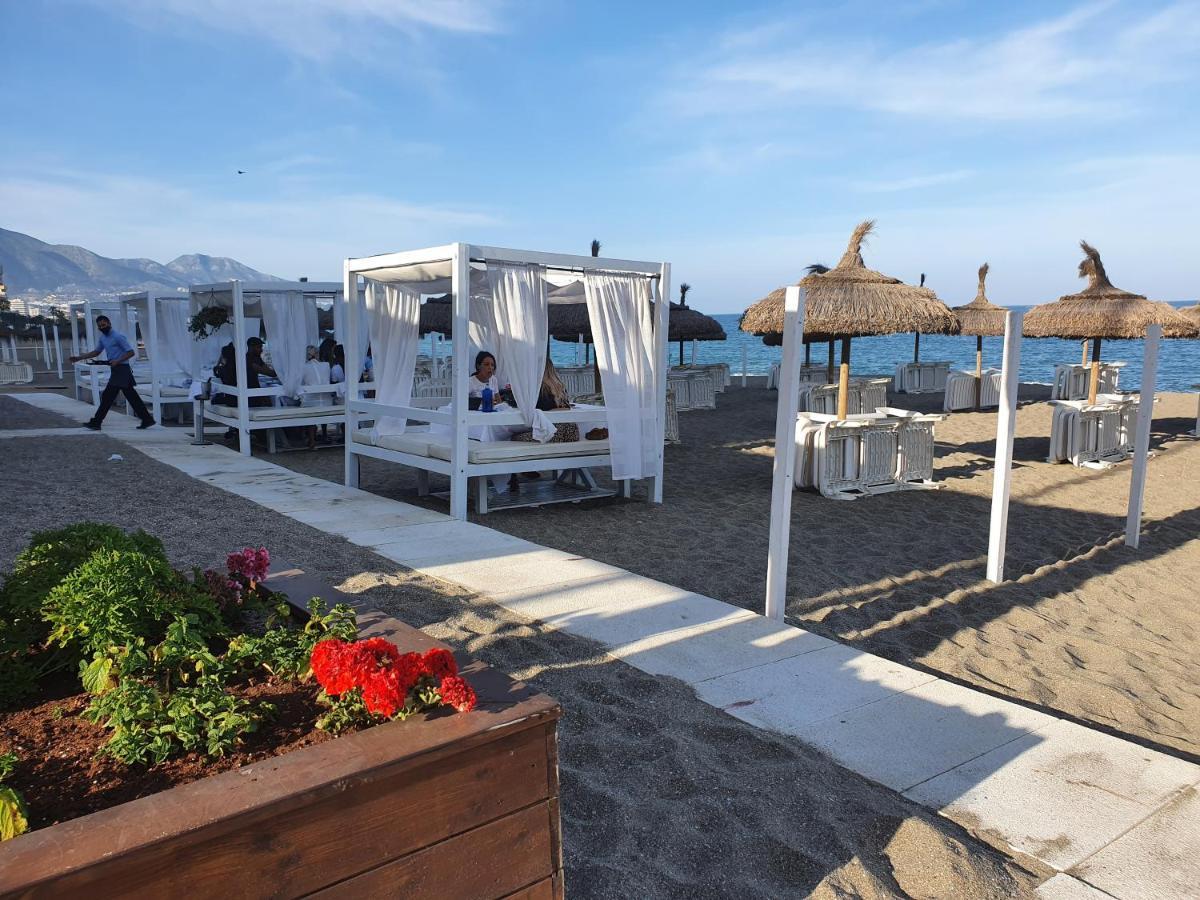 Luxury Beachfront Apartment With Pool, Sauna, Fitness And Gym In Province Malaga, Andalusia 米哈斯 外观 照片